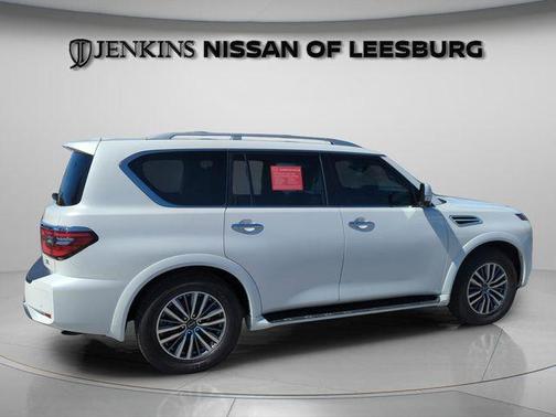 Aspen White Tricoat 2024 Nissan Armada SL