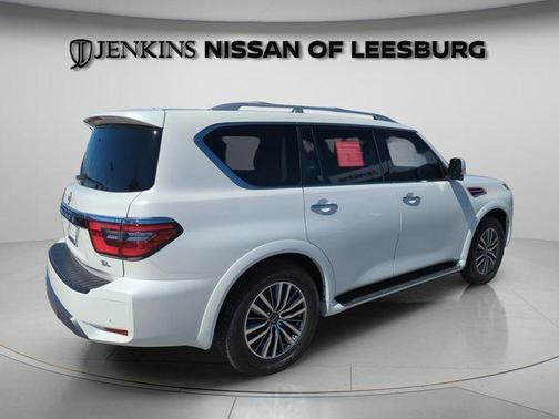 Aspen White Tricoat 2024 Nissan Armada SL