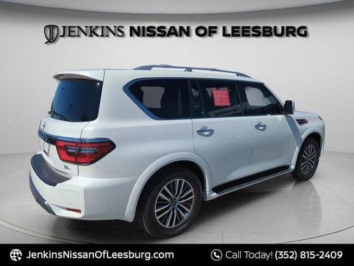 Aspen White Tricoat 2024 Nissan Armada SL