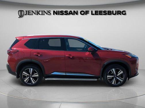 Scarlet Ember 2021 Nissan Rogue Platinum