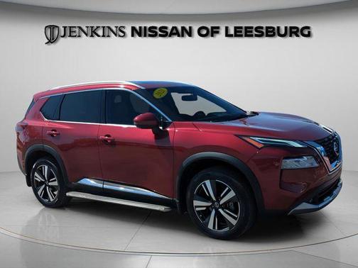 Scarlet Ember 2021 Nissan Rogue Platinum