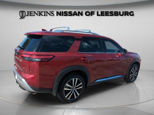 Scarlet Ember Tintcoat 2025 Nissan Pathfinder Platinum