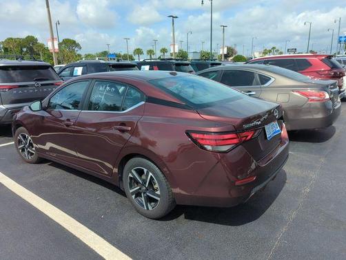 Rosewood Metallic 2024 Nissan Sentra SV