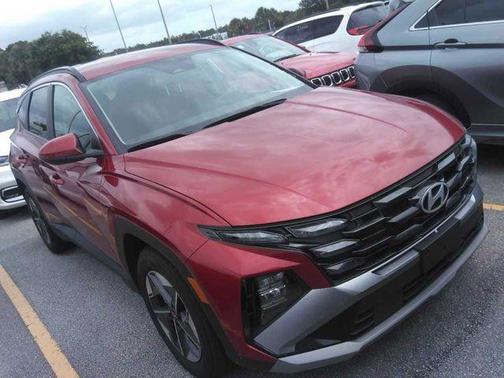 Red 2025 Hyundai TUCSON SEL