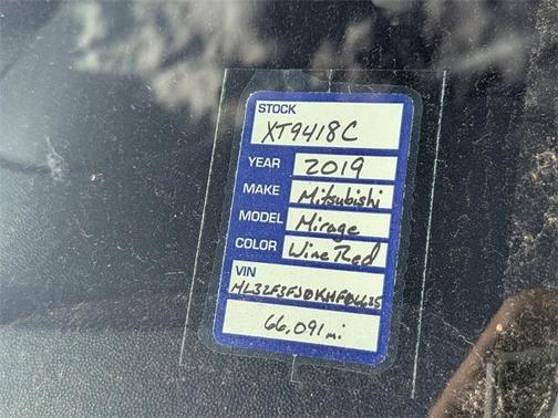 2019 Mitsubishi Mirage G4 ES