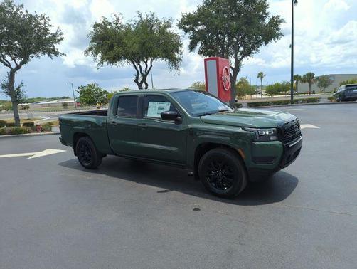 Tactical Green Metallic 2026 Nissan Frontier SV