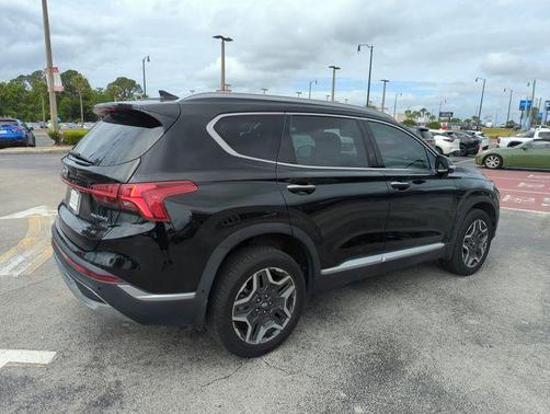 Twilight Black 2023 Hyundai SANTA FE HEV Limited