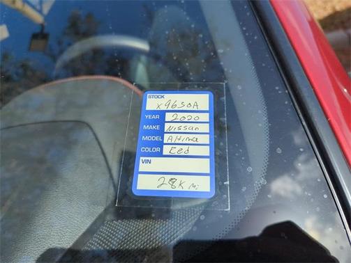 2020 Nissan Altima 2.5 SR