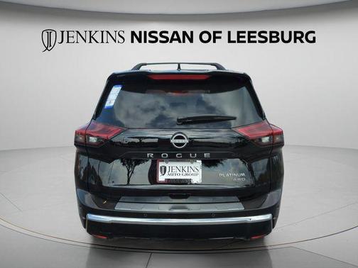 Black 2026 Nissan Rogue Platinum