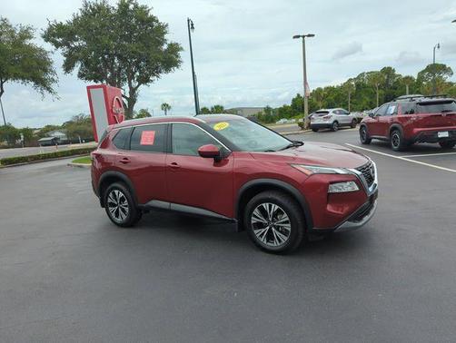 Scarlet Ember 2023 Nissan Rogue SV