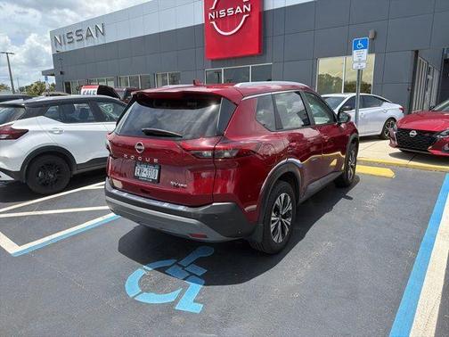 Scarlet Ember 2023 Nissan Rogue SV