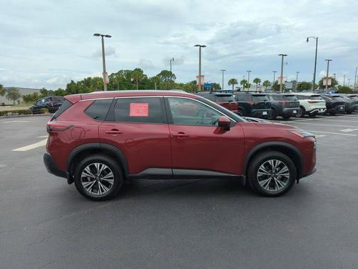 Scarlet Ember 2023 Nissan Rogue SV
