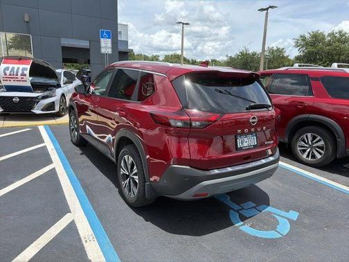 Scarlet Ember 2023 Nissan Rogue SV