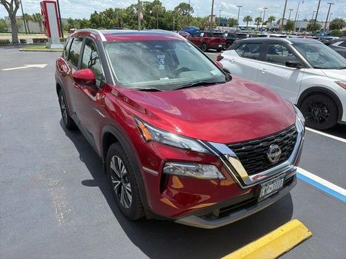 Scarlet Ember 2023 Nissan Rogue SV