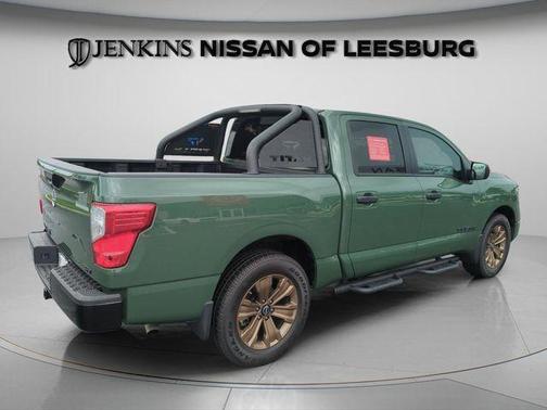 Tactical Green Metallic 2024 Nissan Titan SV
