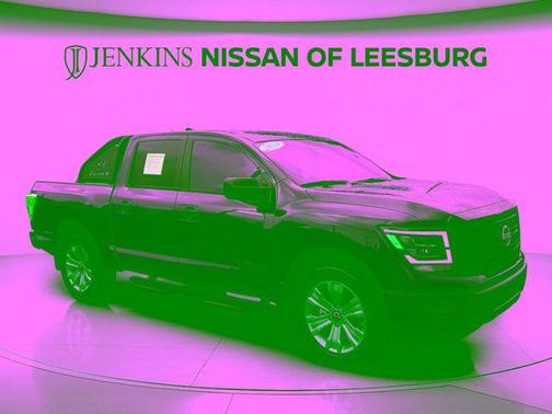 Tactical Green Metallic 2024 Nissan Titan SV