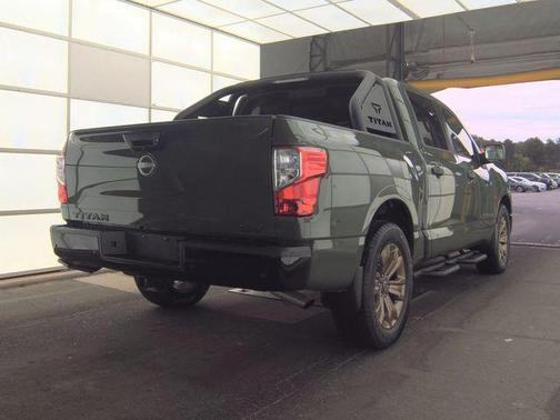 Tactical Green Metallic 2024 Nissan Titan SV
