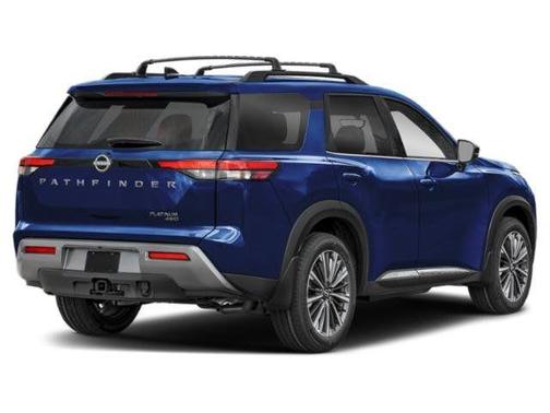 Deep Ocean Blue 2026 Nissan Pathfinder Platinum