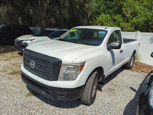 Glacier White 2019 Nissan Titan S