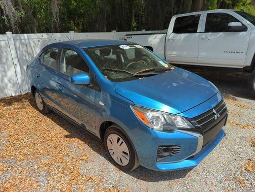 Sapphire Blue Metallic 2024 Mitsubishi Mirage G4 ES