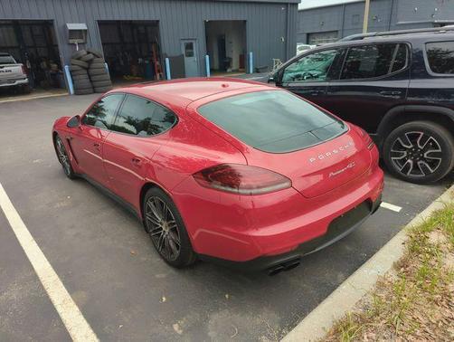 Carmine Red 2015 Porsche Panamera GTS