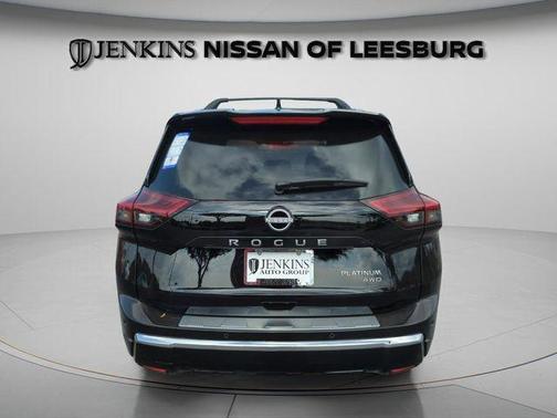 Black 2026 Nissan Rogue Platinum