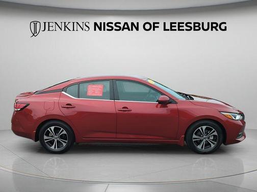 Scarlet Ember 2023 Nissan Sentra SV