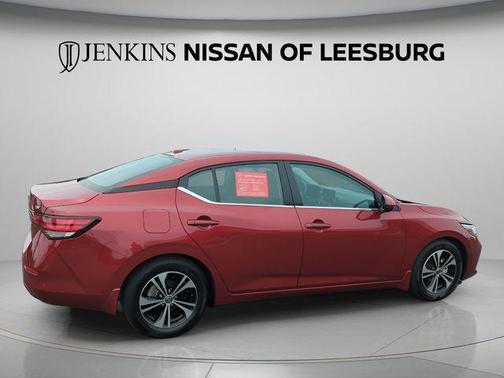 Scarlet Ember 2023 Nissan Sentra SV