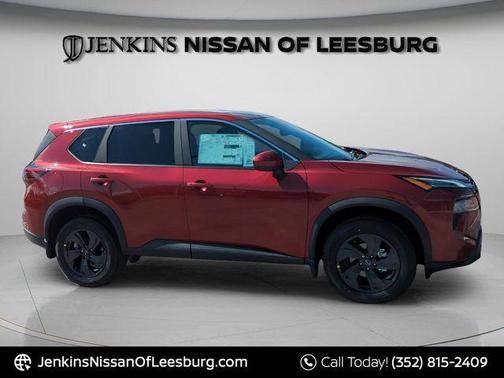 Scarlet Ember 2026 Nissan Rogue SV