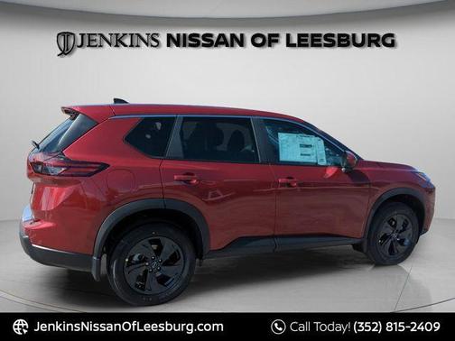 Scarlet Ember 2026 Nissan Rogue SV