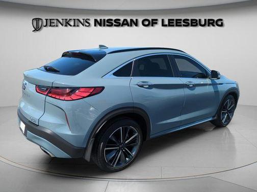 Slate Gray 2023 INFINITI QX55 LUXE