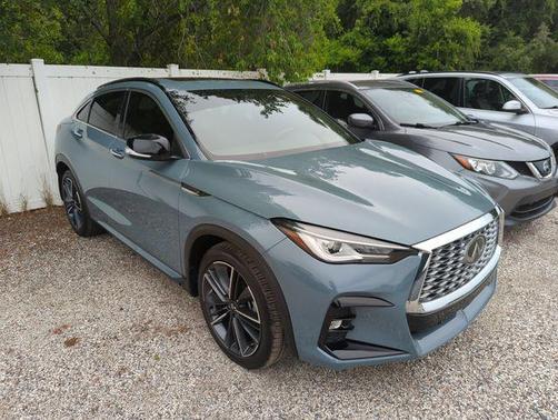 Slate Gray 2023 INFINITI QX55 LUXE