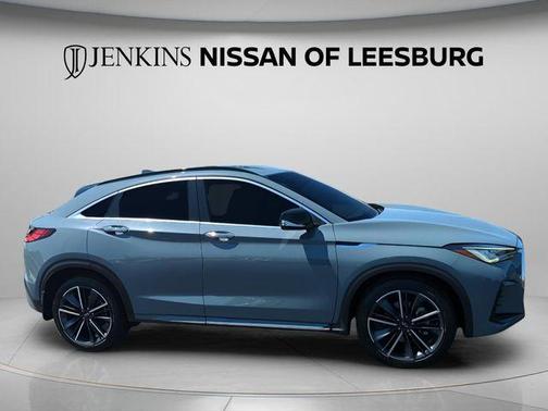 Slate Gray 2023 INFINITI QX55 LUXE