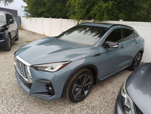 Slate Gray 2023 INFINITI QX55 LUXE