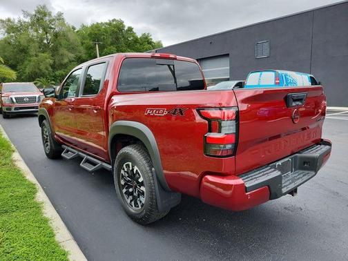Cardinal Red Metallic 2024 Nissan Frontier PRO-4X