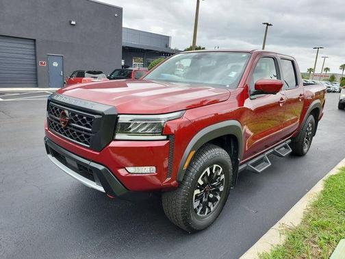 Cardinal Red Metallic 2024 Nissan Frontier PRO-4X