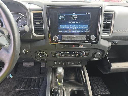 Glacier White 2024 Nissan Frontier SV