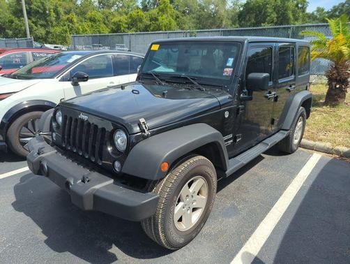 Black Clearcoat 2018 Jeep Wrangler JK Unlimited Sport