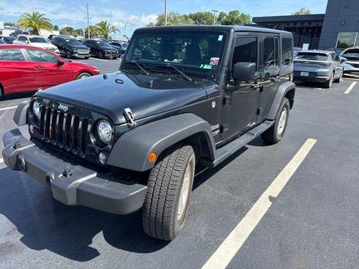 Black Clearcoat 2018 Jeep Wrangler JK Unlimited Sport