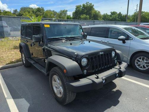 Black Clearcoat 2018 Jeep Wrangler JK Unlimited Sport