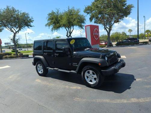 Black Clearcoat 2018 Jeep Wrangler JK Unlimited Sport