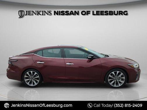 Carnelian Red 2020 Nissan Maxima 3.5 Platinum