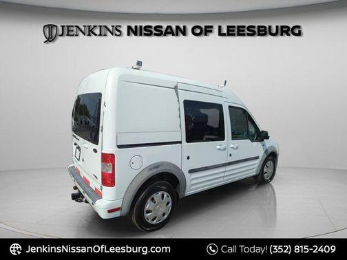 Frozen White 2013 Ford Transit Connect XLT