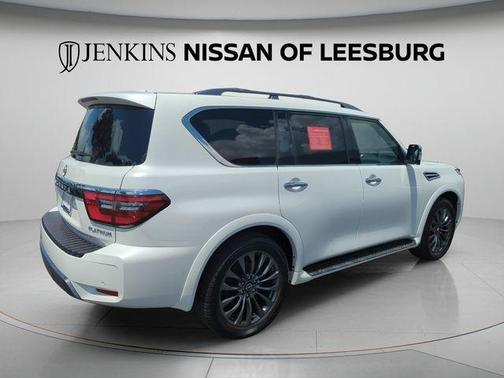 Aspen White 2024 Nissan Armada Platinum