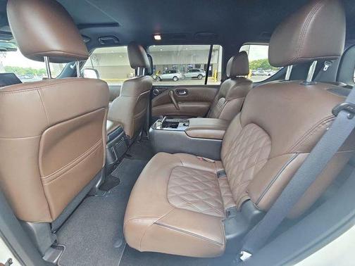 Aspen White 2024 Nissan Armada Platinum