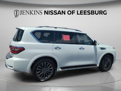 Aspen White 2024 Nissan Armada Platinum