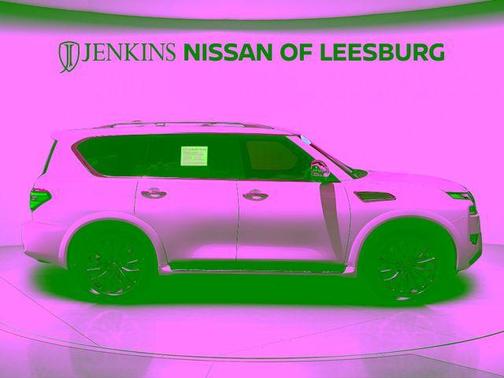 Aspen White 2024 Nissan Armada Platinum