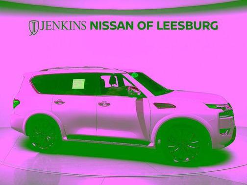 Aspen White 2024 Nissan Armada Platinum