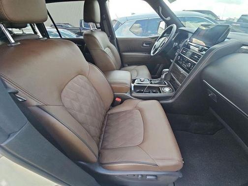 Aspen White 2024 Nissan Armada Platinum