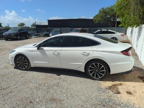 Quartz White 2020 Hyundai SONATA SEL Plus